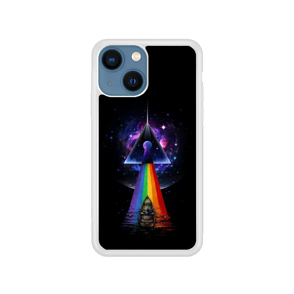 Lil Uzi Vert Rainbow Road iPhone 15 Case-Rubber / White (2D Case)-Xtracase