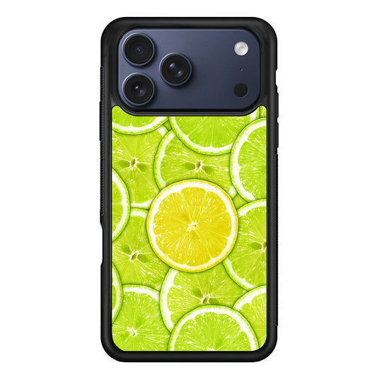 Lime Slice Citrus Fruit iPhone 17 Pro Case - Xtracase