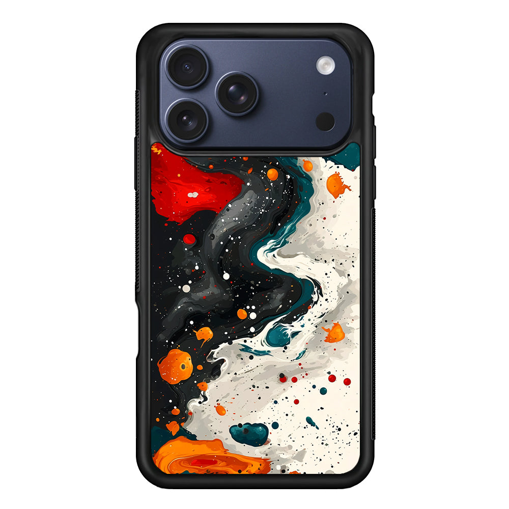 Liquid Abstract Painting Art iPhone 17 Pro Case - Xtracase