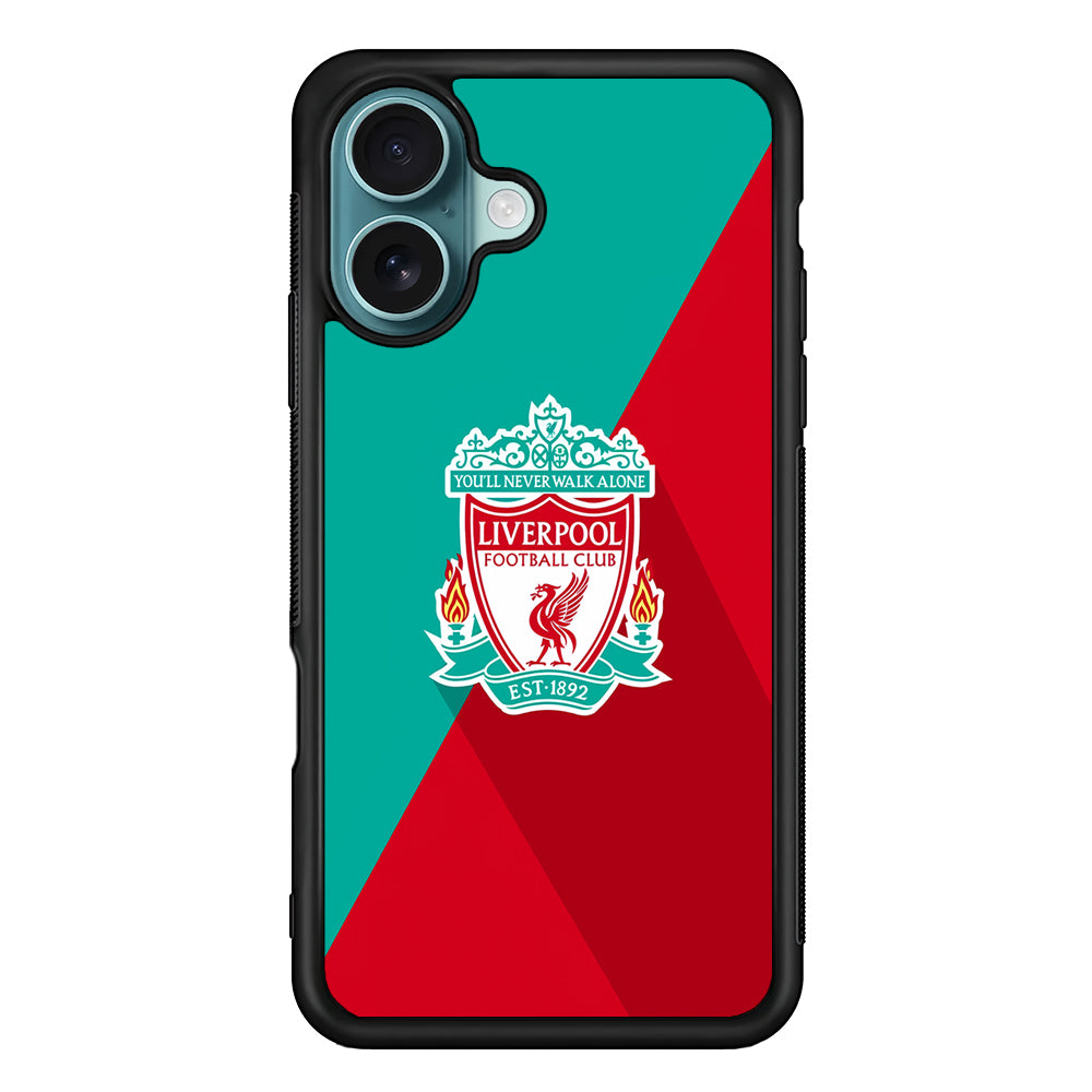 Liverpool FC Green Red iPhone 16 Case - Xtracase