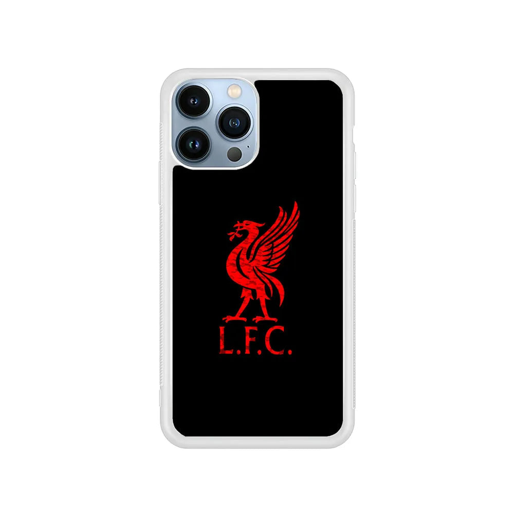 Liverpool Football Club iPhone 13 Pro Max Case-Rubber / White (2D Case)-Xtracase