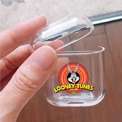 Looney Tune Bug Bunny Emblematic Protective Clear Case Cover For Apple Airpods-Xtracase