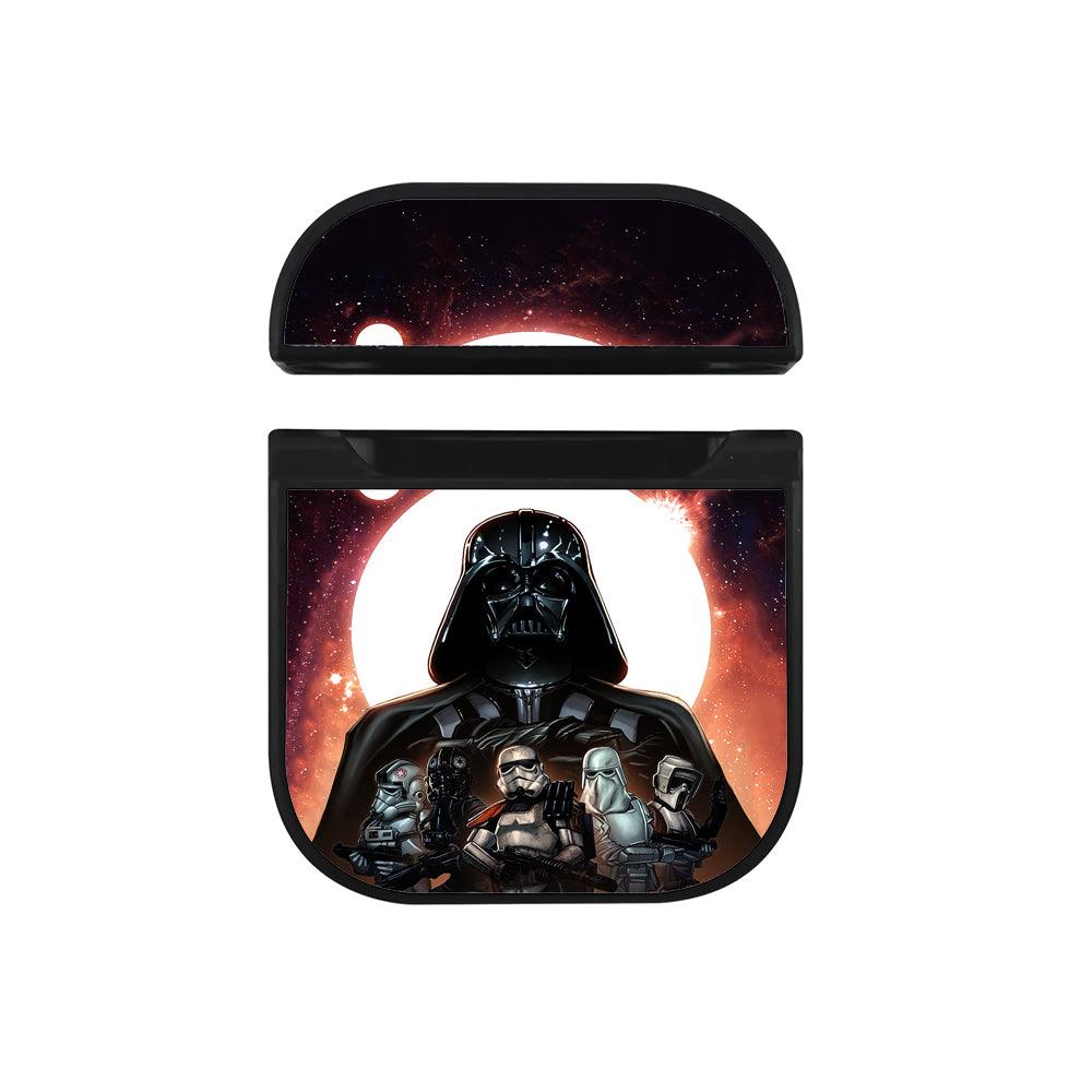 Lord Vader and His Troops Star Wars Hard Plastic Case Cover For Apple Airpods-Xtracase