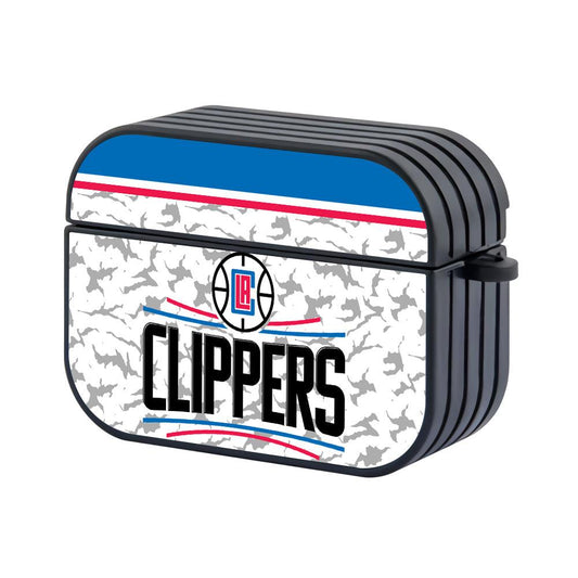 Los Angeles Clippers NBA Show Up the Logo Hard Plastic Case Cover For Apple Airpods Pro 3-Xtracase