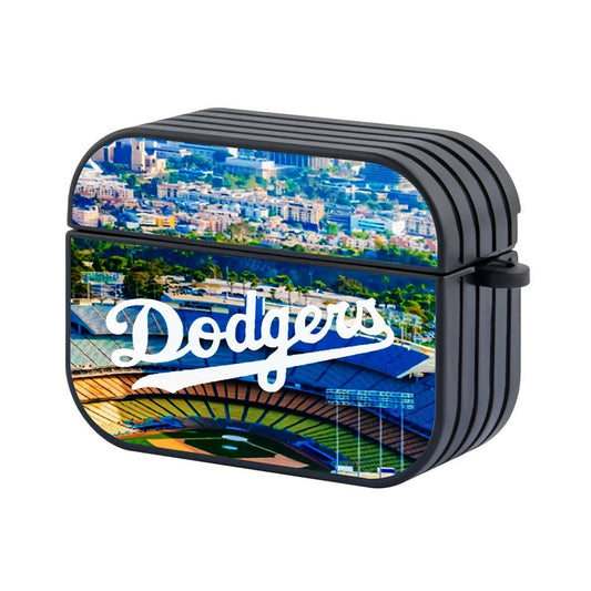 Los Angeles Dodgers Stadium Hard Plastic Case Cover For Apple Airpods Pro 2-Xtracase