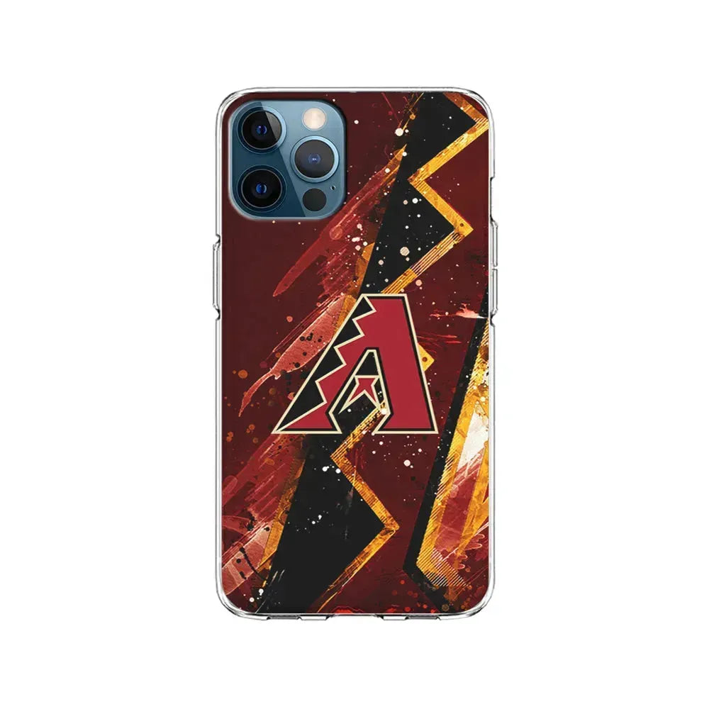 MLB Arizona Diamondbacks Team iPhone 15 Pro Max Case-Clear Soft Case-Xtracase