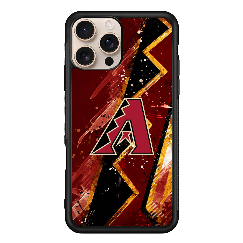 MLB Arizona Diamondbacks Team iPhone 16 Pro Max Case - iPhone 16 Pro Max
