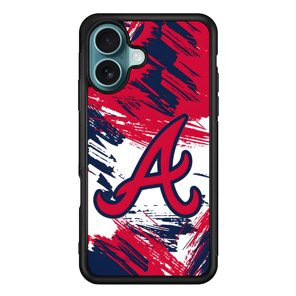 MLB Atlanta Braves Logo iPhone 16 Plus Case - Xtracase
