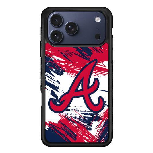 MLB Atlanta Braves Logo iPhone 17 Pro Case - Xtracase