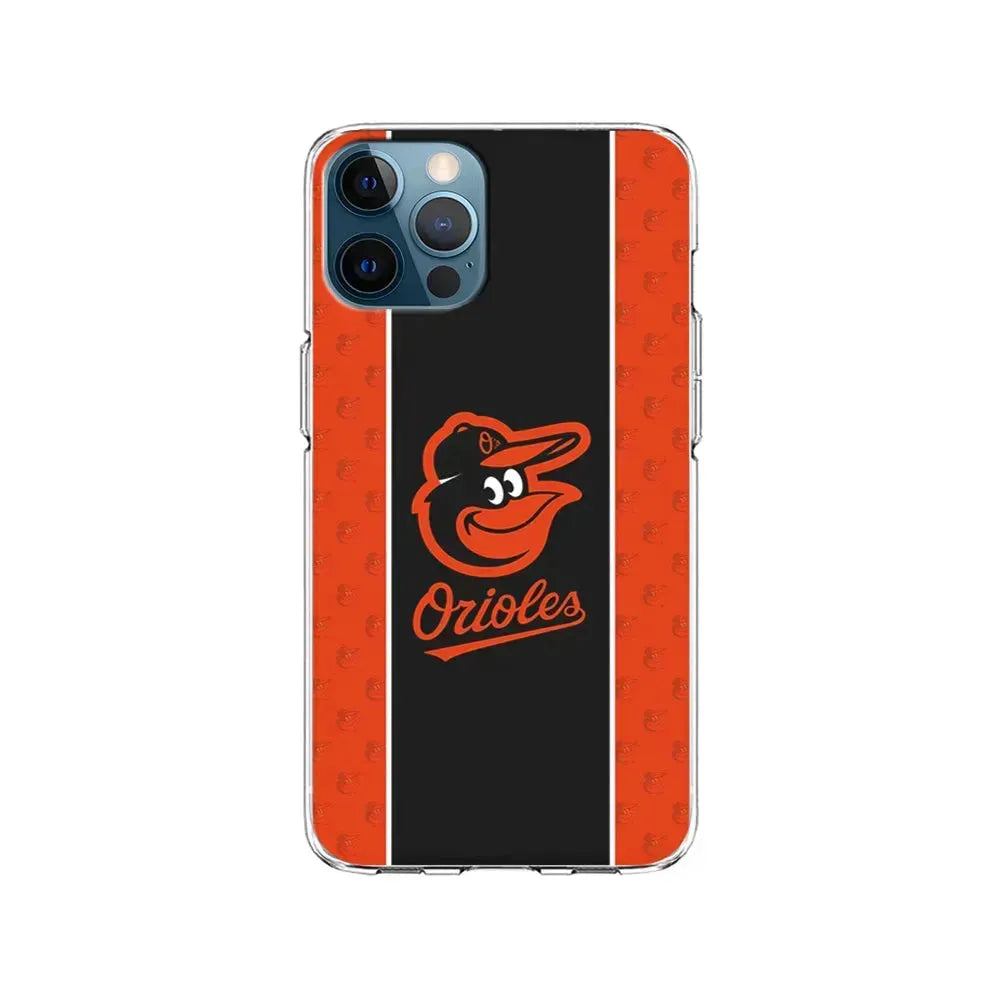 MLB Baltimore Orioles Team iPhone 15 Pro Max Case-Clear Soft Case-Xtracase