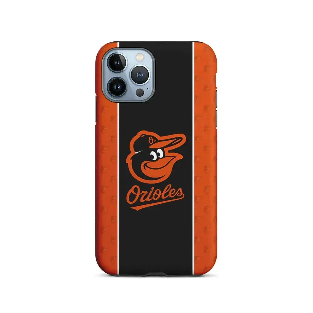 MLB Baltimore Orioles Team iPhone 15 Pro Max Case-2 in 1 Tough Case-Xtracase
