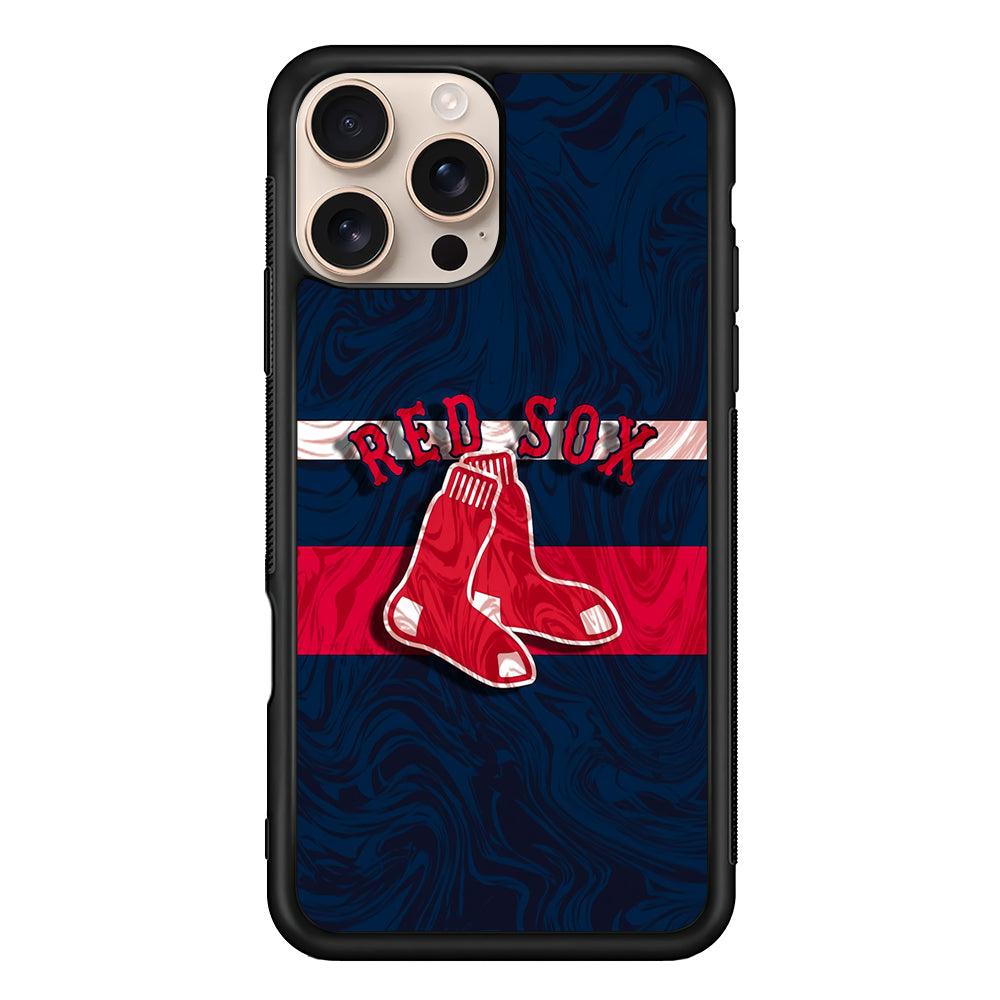 MLB Boston Red Sox Logo iPhone 16 Pro Case - iPhone 16 Pro