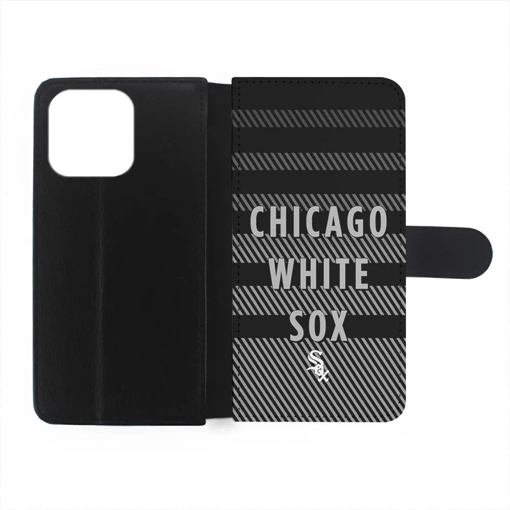 MLB Chicago White Sox Team iPhone 13 Pro Case-Flip Wallet Case-Xtracase