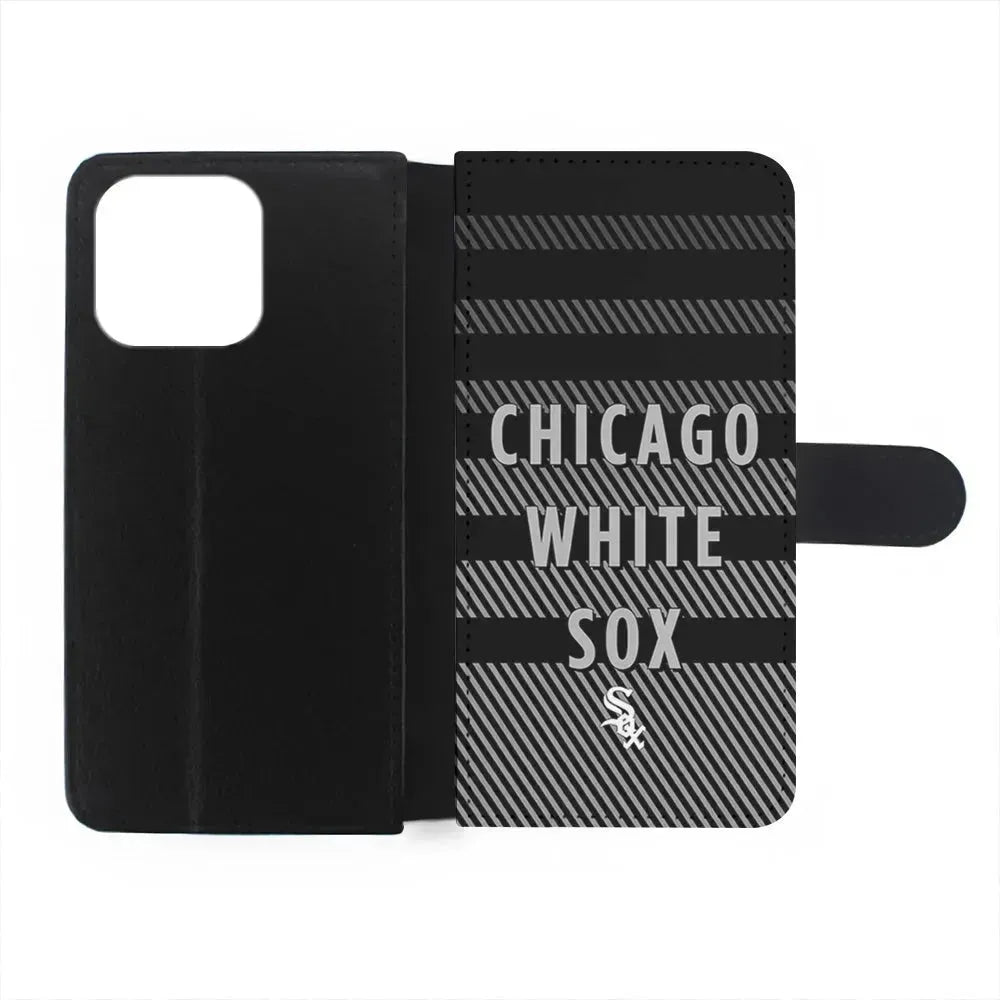 MLB Chicago White Sox Team iPhone 15 Pro Max Case-Flip Wallet Case-Xtracase