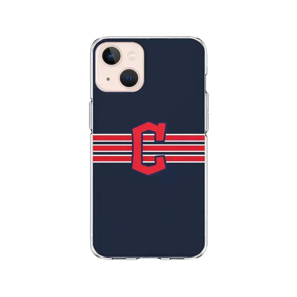 MLB Cleveland Guardians Team iPhone 13 Mini Case-Clear Soft Case-Xtracase