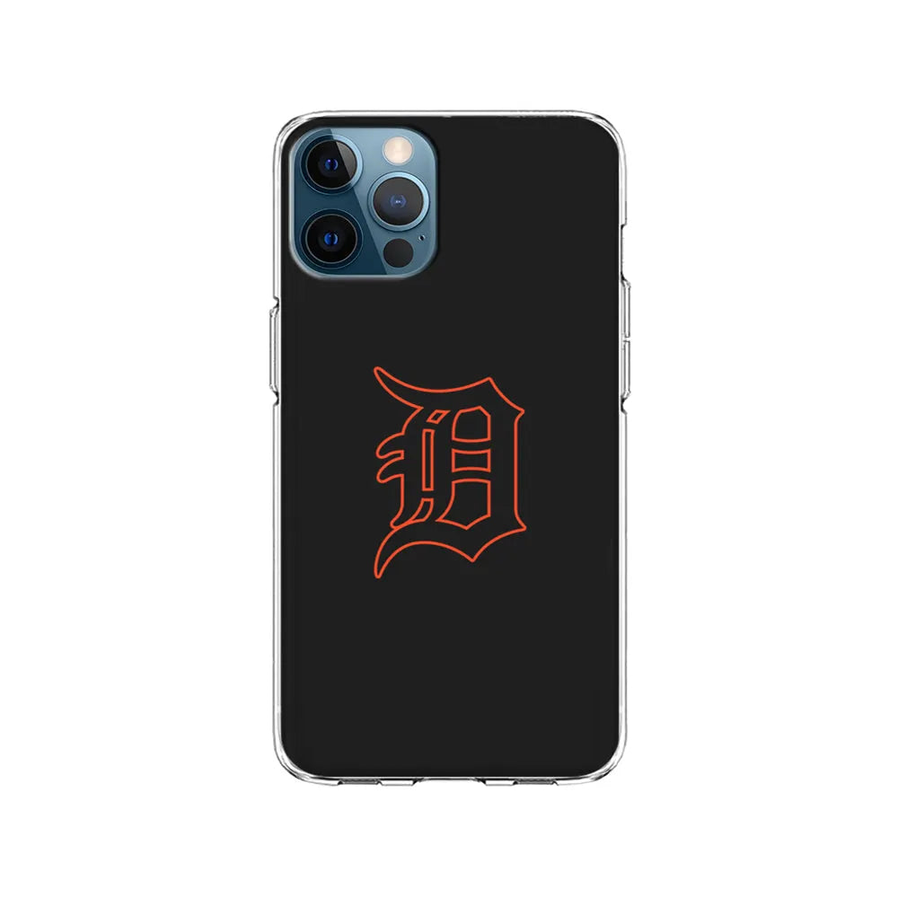 MLB Detroit Tigers Team iPhone 13 Pro Case-Clear Soft Case-Xtracase