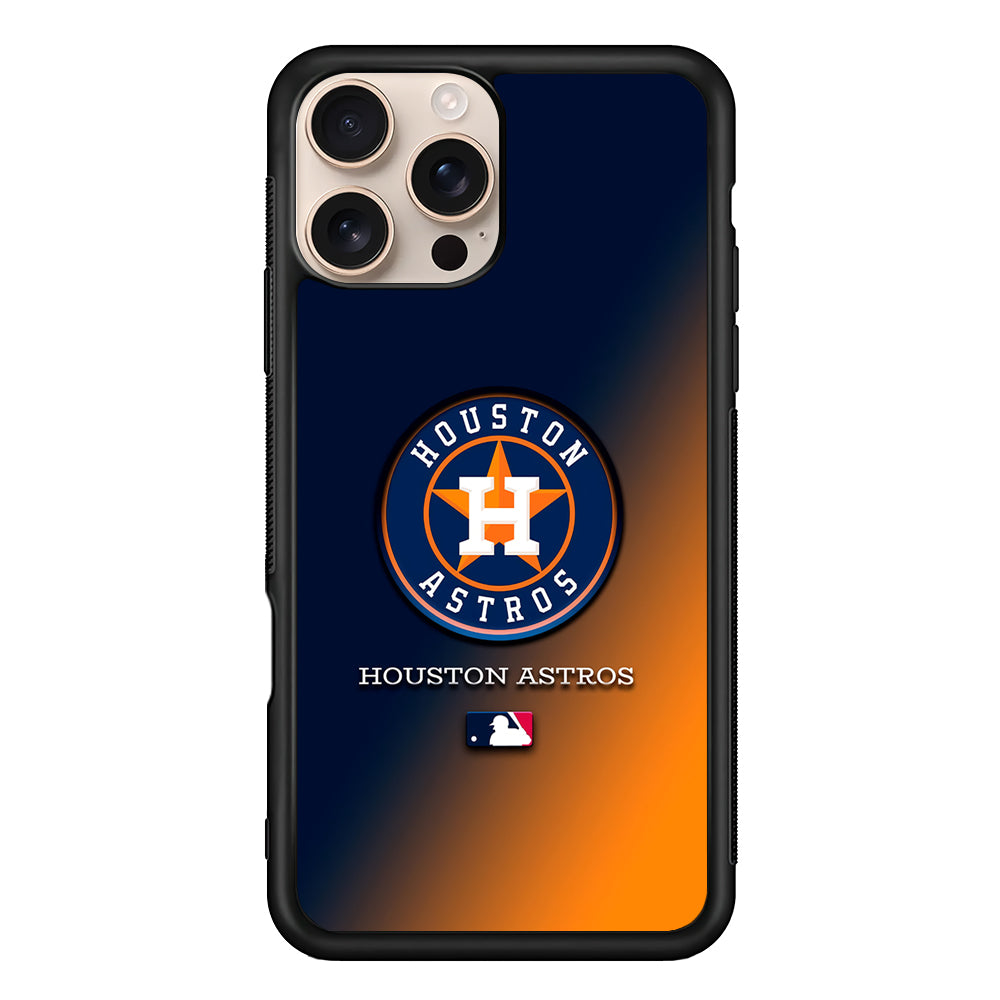MLB Houston Astros Logo iPhone 16 Pro Case - iPhone 16 Pro