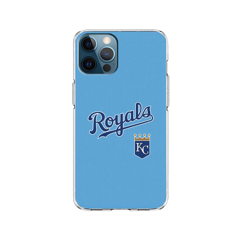 MLB Kansas City Royals Logo iPhone 13 Pro Case-Clear Soft Case-Xtracase