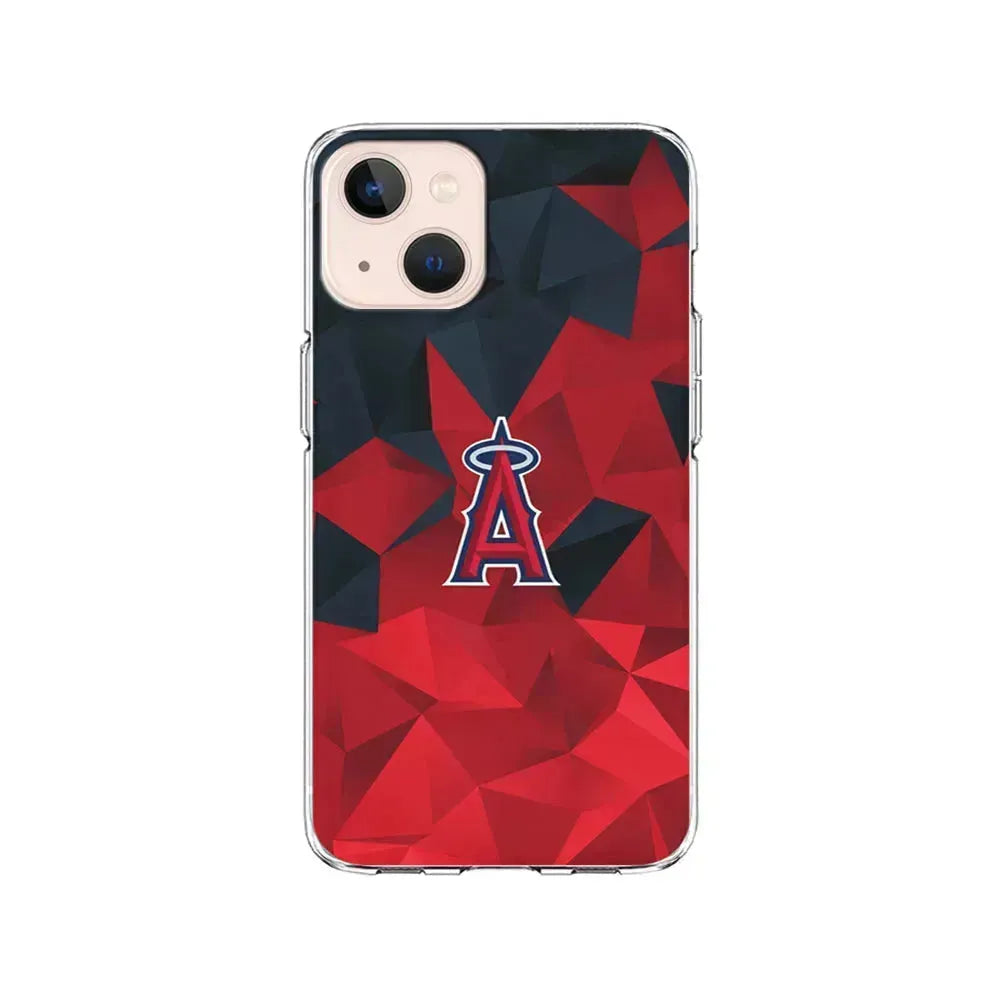 MLB Los Angeles Angels Team iPhone 13 Mini Case-Clear Soft Case-Xtracase