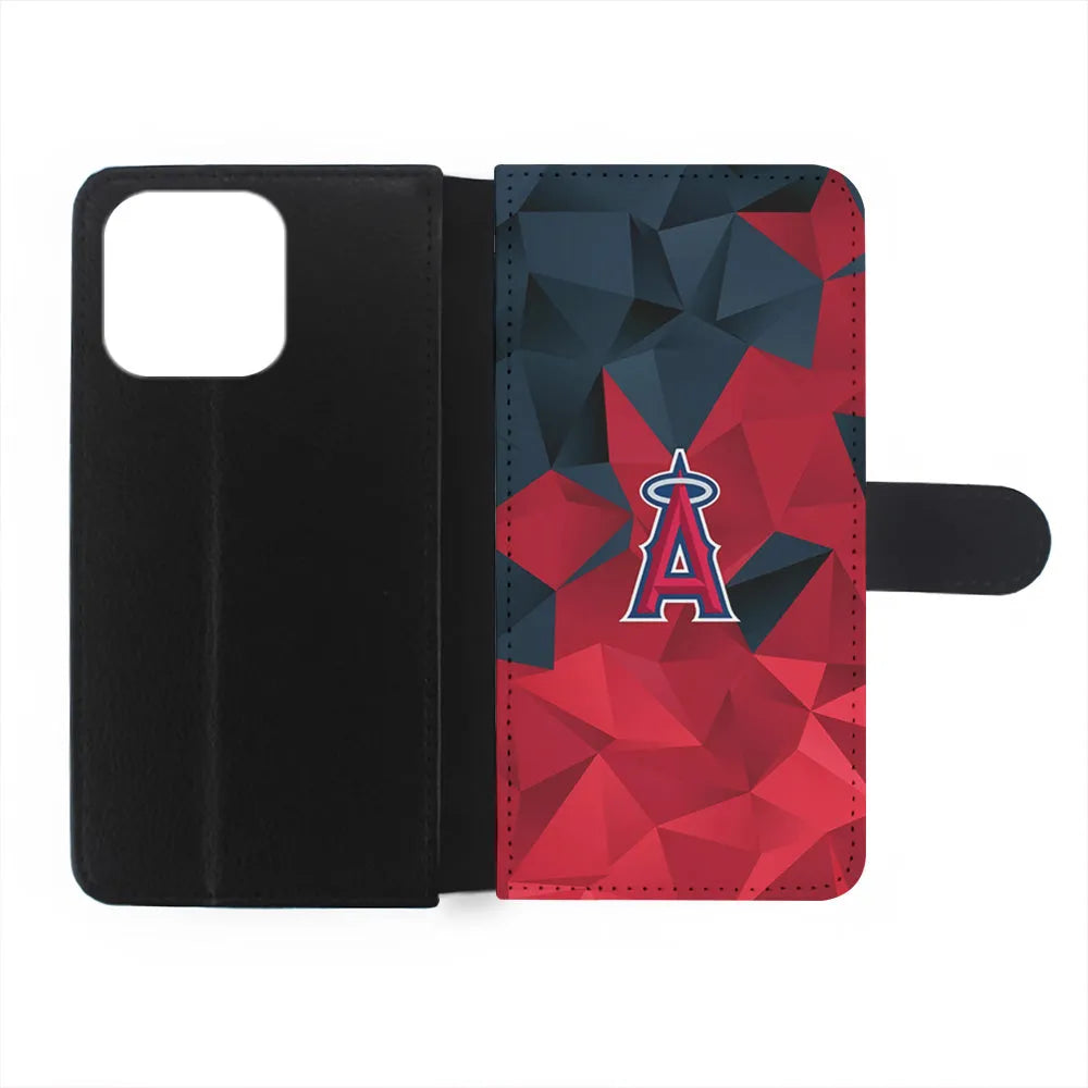 MLB Los Angeles Angels Team iPhone 13 Pro Case-Flip Wallet Case-Xtracase
