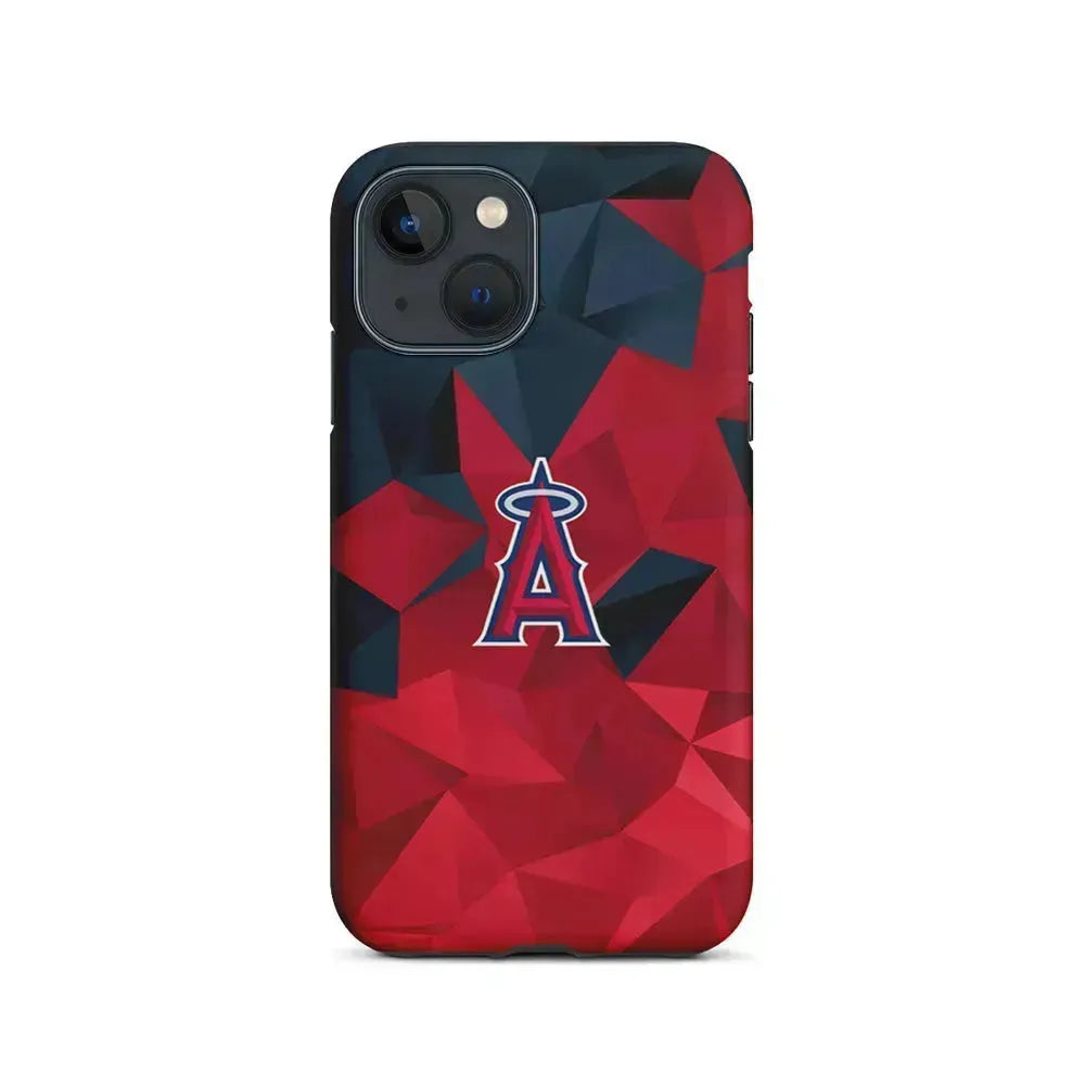 MLB Los Angeles Angels Team iPhone 13 Mini Case-2 in 1 Tough Case-Xtracase