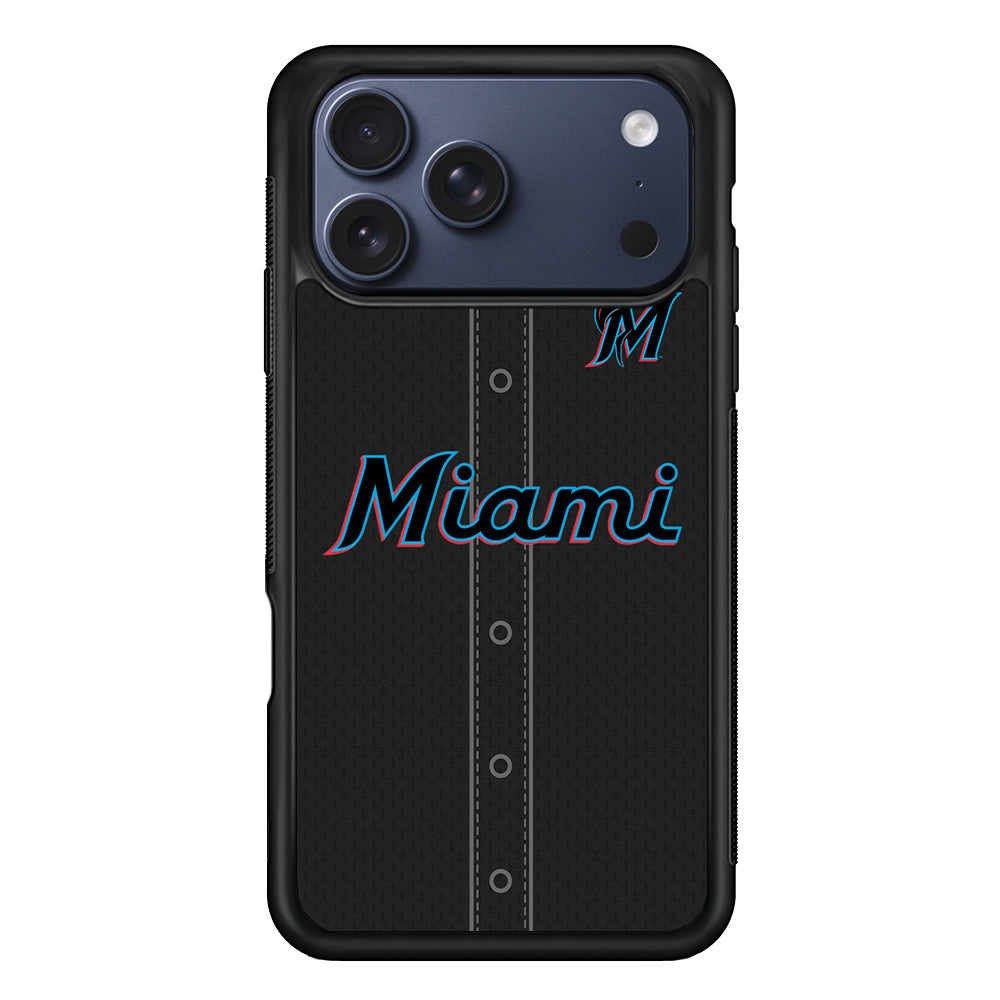 MLB Miami Marlins Jersey iPhone 17 Pro Case - Xtracase