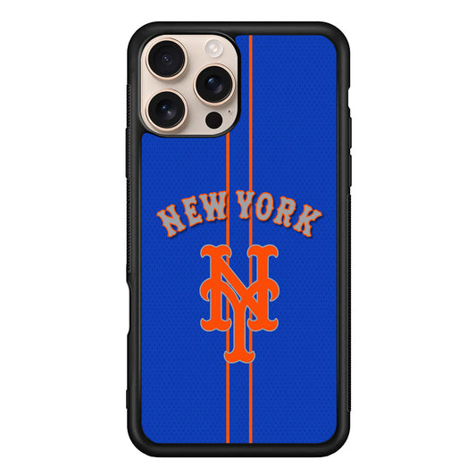 MLB New York Mets Team iPhone 16 Pro Max Case - iPhone 16 Pro Max