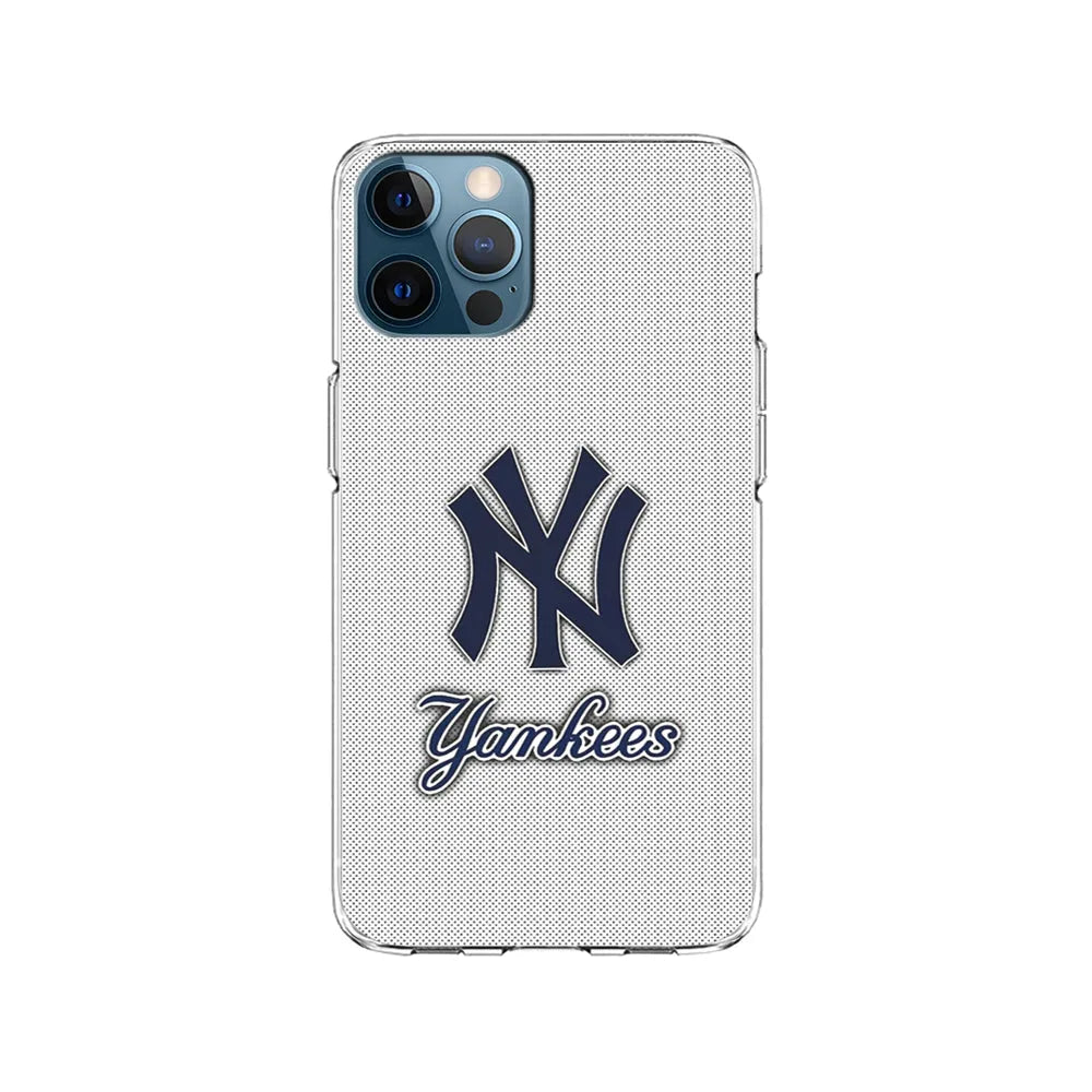 MLB New York Yankees Team iPhone 13 Pro Case-Clear Soft Case-Xtracase