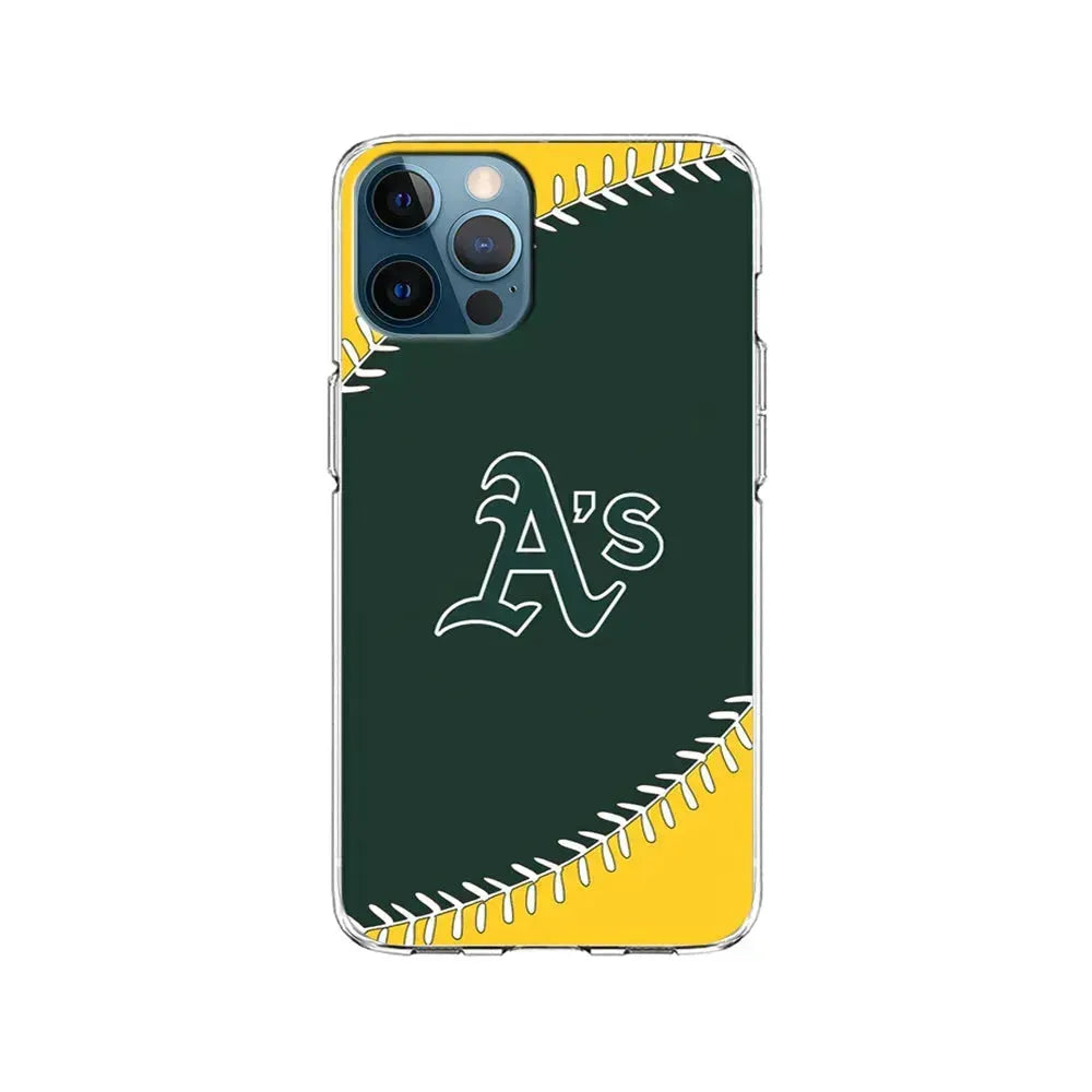 MLB Oakland Athletics Team iPhone 15 Pro Max Case-Clear Soft Case-Xtracase