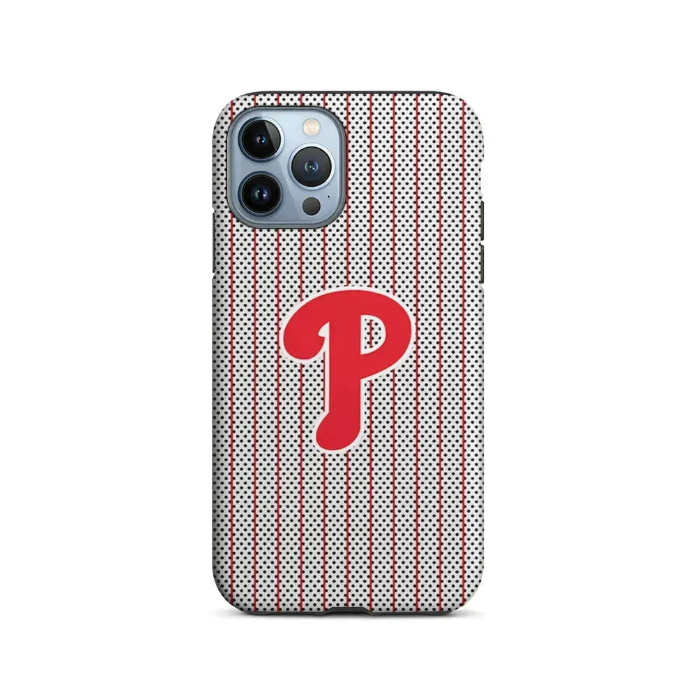 MLB Philadelphia Phillies Team iPhone 15 Pro Max Case-2 in 1 Tough Case-Xtracase