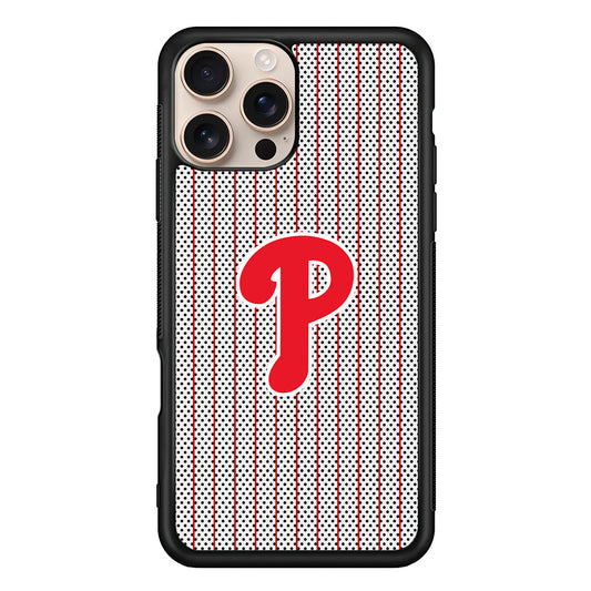 MLB Philadelphia Phillies Team iPhone 16 Pro Max Case - iPhone 16 Pro Max
