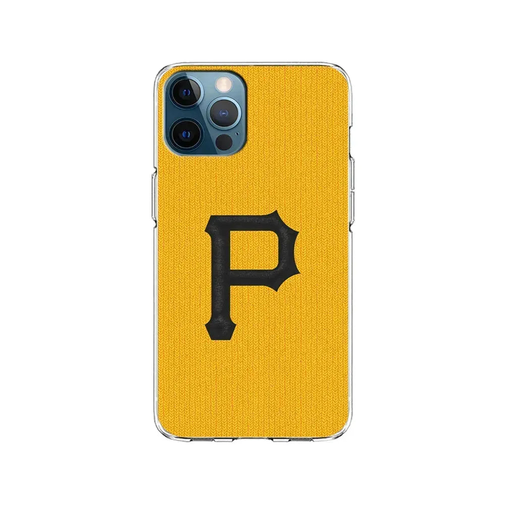 MLB Pittsburgh Pirates Pattern iPhone 15 Pro Max Case-Clear Soft Case-Xtracase