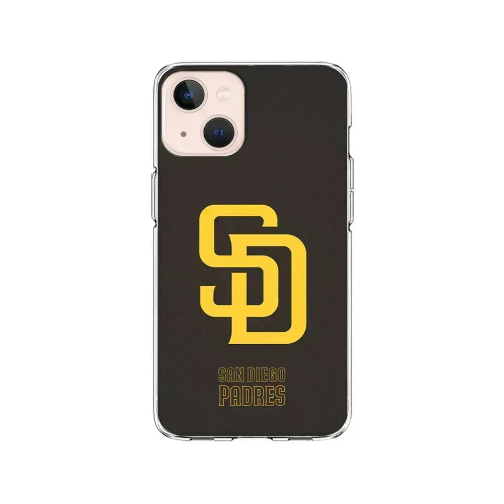 MLB San Diego Padres Team iPhone 13 Mini Case-Clear Soft Case-Xtracase