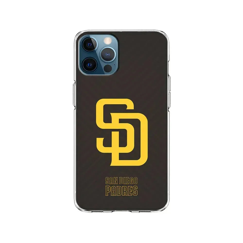 MLB San Diego Padres Team iPhone 15 Pro Max Case-Clear Soft Case-Xtracase