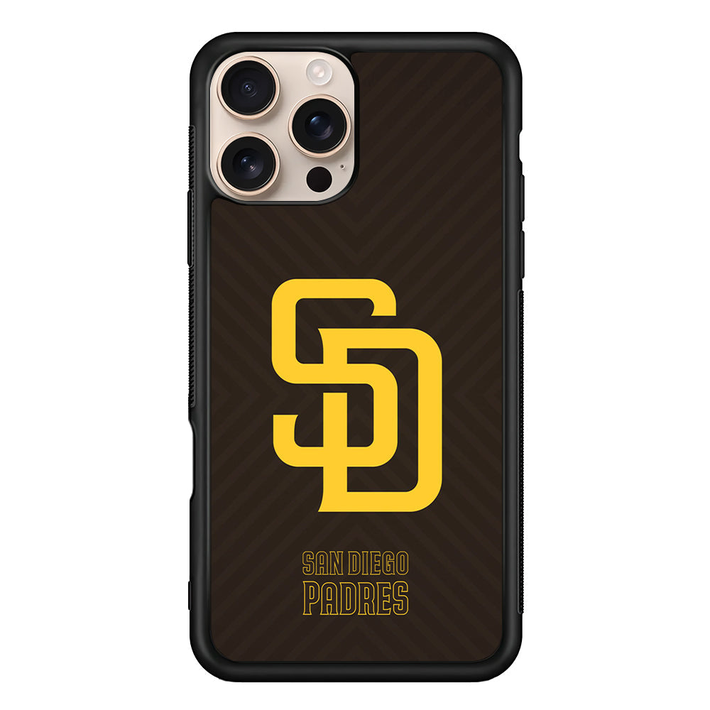 MLB San Diego Padres Team iPhone 16 Pro Max Case - iPhone 16 Pro Max