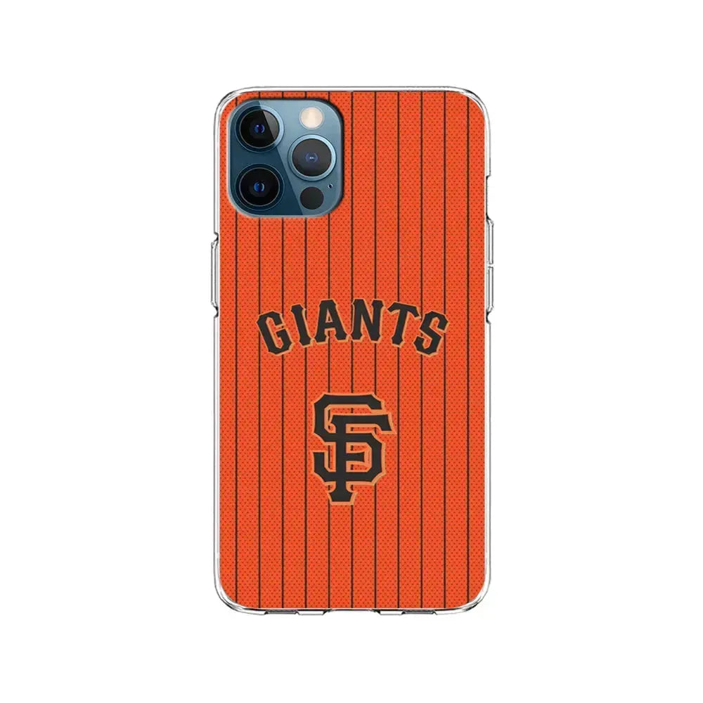 MLB San Francisco Giants Logo iPhone 15 Pro Max Case-Clear Soft Case-Xtracase