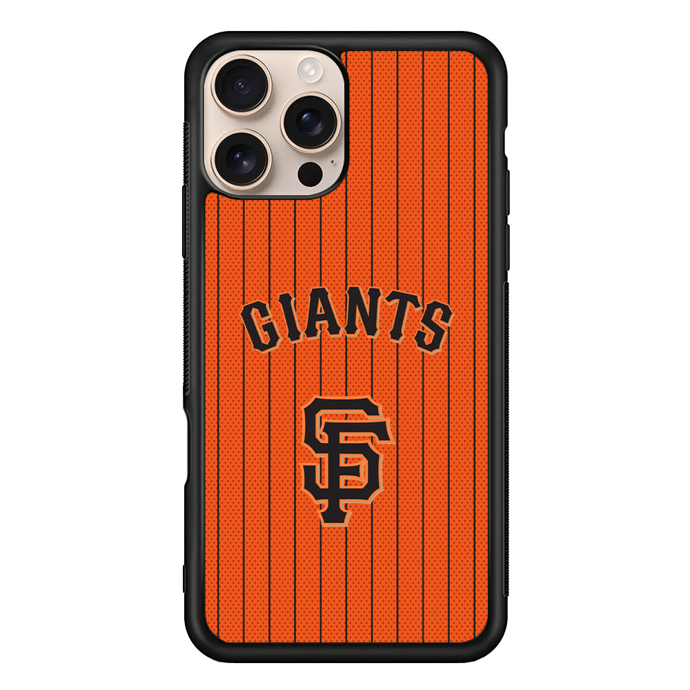MLB San Francisco Giants Logo iPhone 16 Pro Case - iPhone 16 Pro