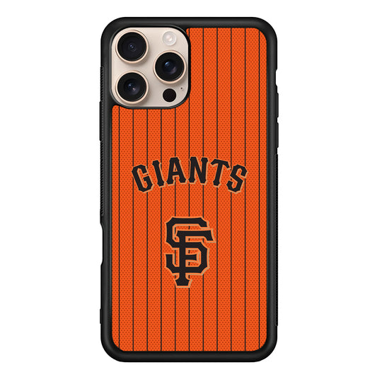 MLB San Francisco Giants Logo iPhone 16 Pro Case - iPhone 16 Pro