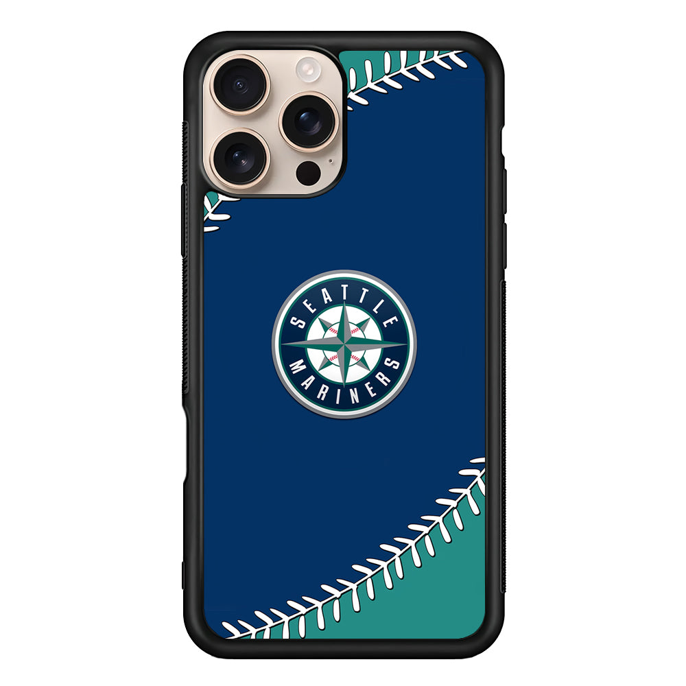 MLB Seattle Mariners Team iPhone 16 Pro Case - iPhone 16 Pro