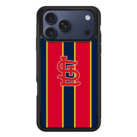 MLB St Louis Cardinals Logo iPhone 17 Pro Case - Xtracase