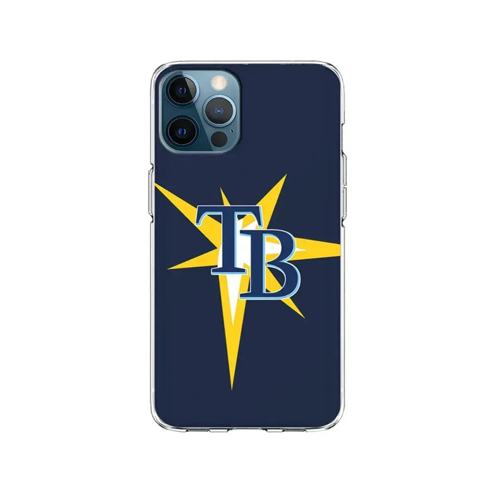 MLB Tampa Bay Rays Team iPhone 15 Pro Max Case-Clear Soft Case-Xtracase