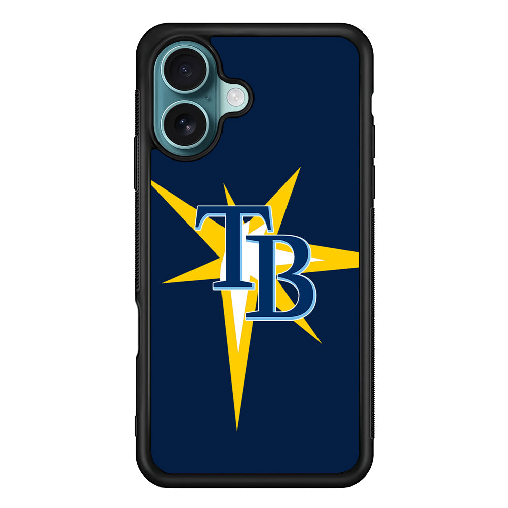 MLB Tampa Bay Rays Team iPhone 16 Plus Case - Xtracase