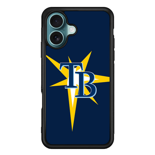 MLB Tampa Bay Rays Team iPhone 16 Plus Case - Xtracase