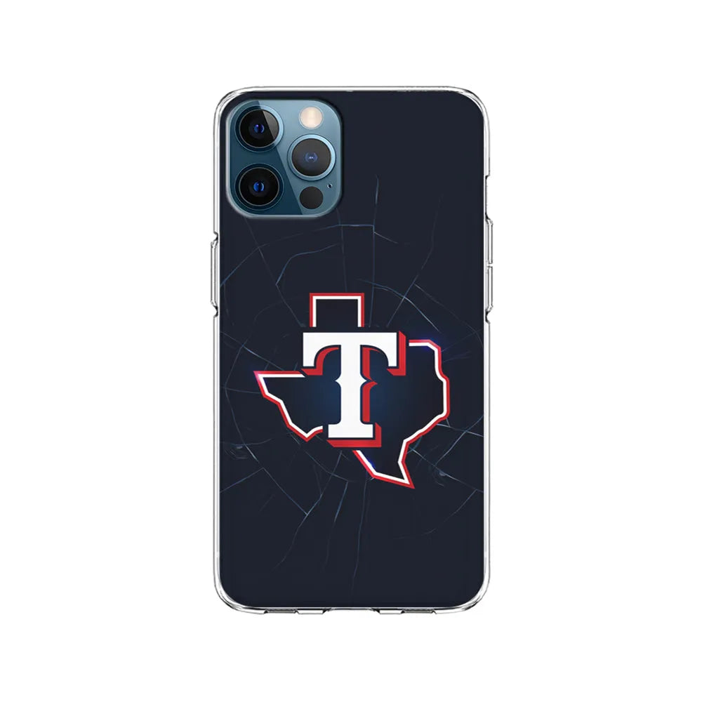 MLB Texas Rangers Team iPhone 13 Pro Case-Clear Soft Case-Xtracase