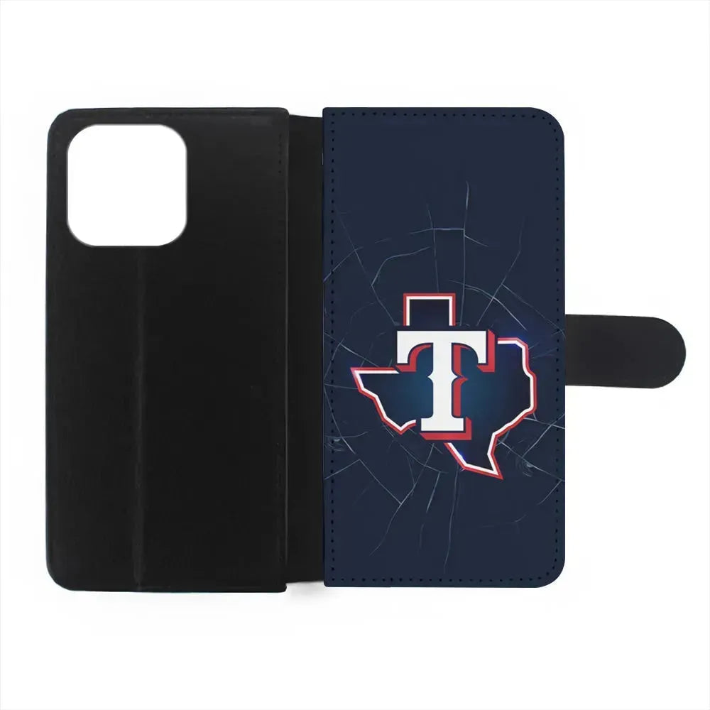 MLB Texas Rangers Team iPhone 15 Pro Max Case-Flip Wallet Case-Xtracase