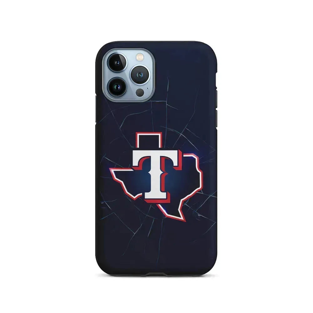MLB Texas Rangers Team iPhone 15 Pro Max Case-2 in 1 Tough Case-Xtracase