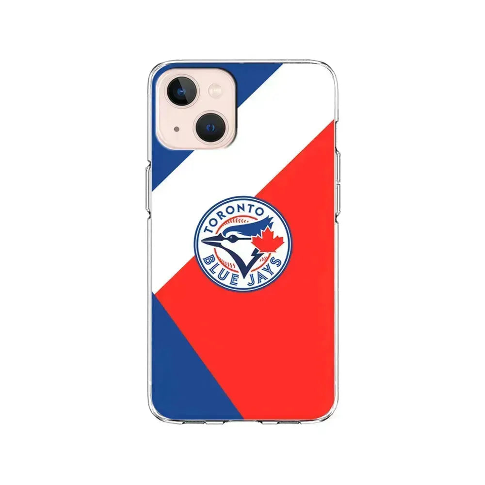 MLB Toronto Blue Jays Logo iPhone 13 Mini Case-Clear Soft Case-Xtracase