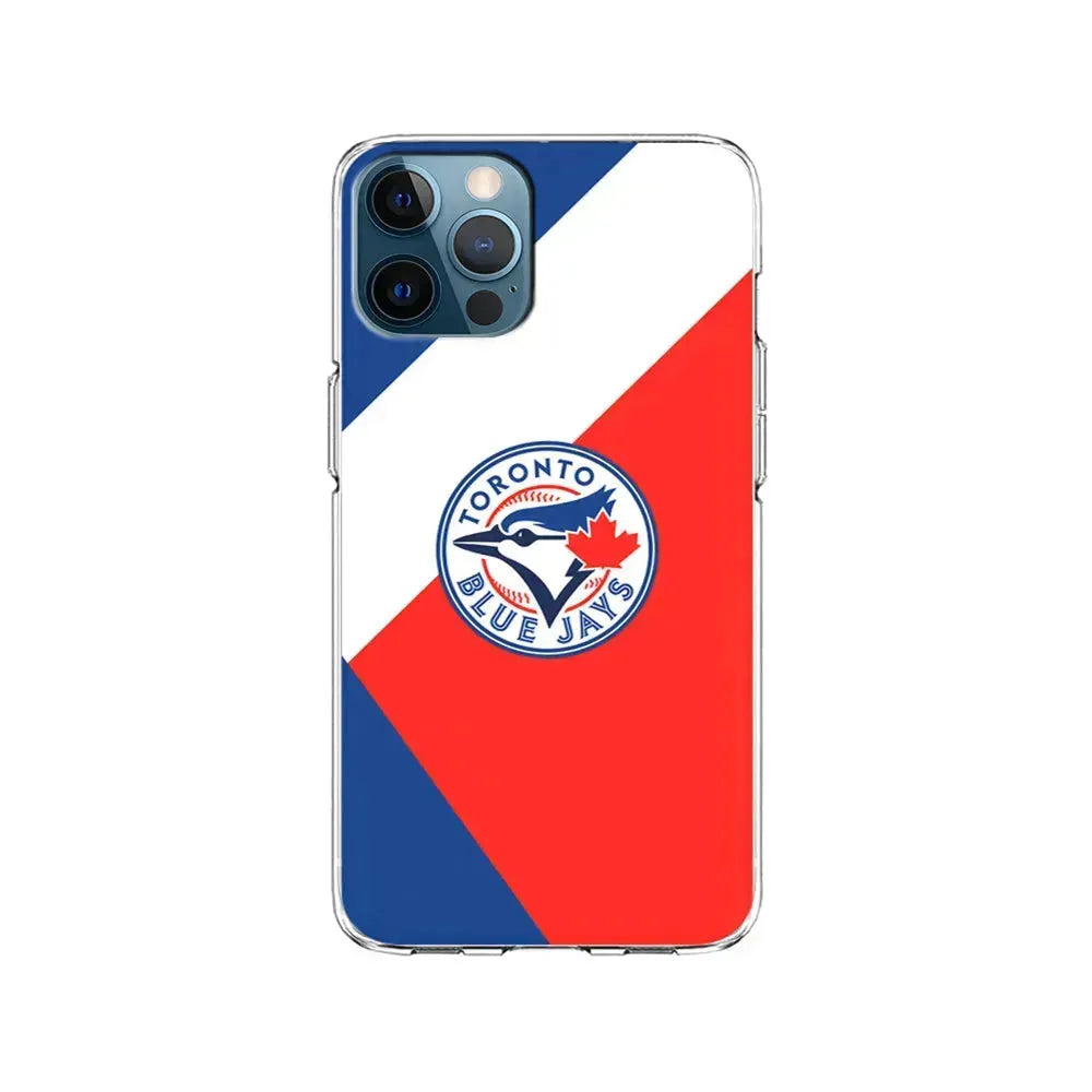 MLB Toronto Blue Jays Logo iPhone 15 Pro Max Case-Clear Soft Case-Xtracase