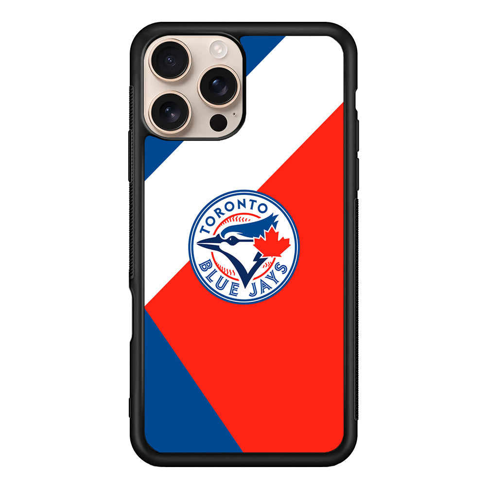 MLB Toronto Blue Jays Logo iPhone 16 Pro Max Case - iPhone 16 Pro Max