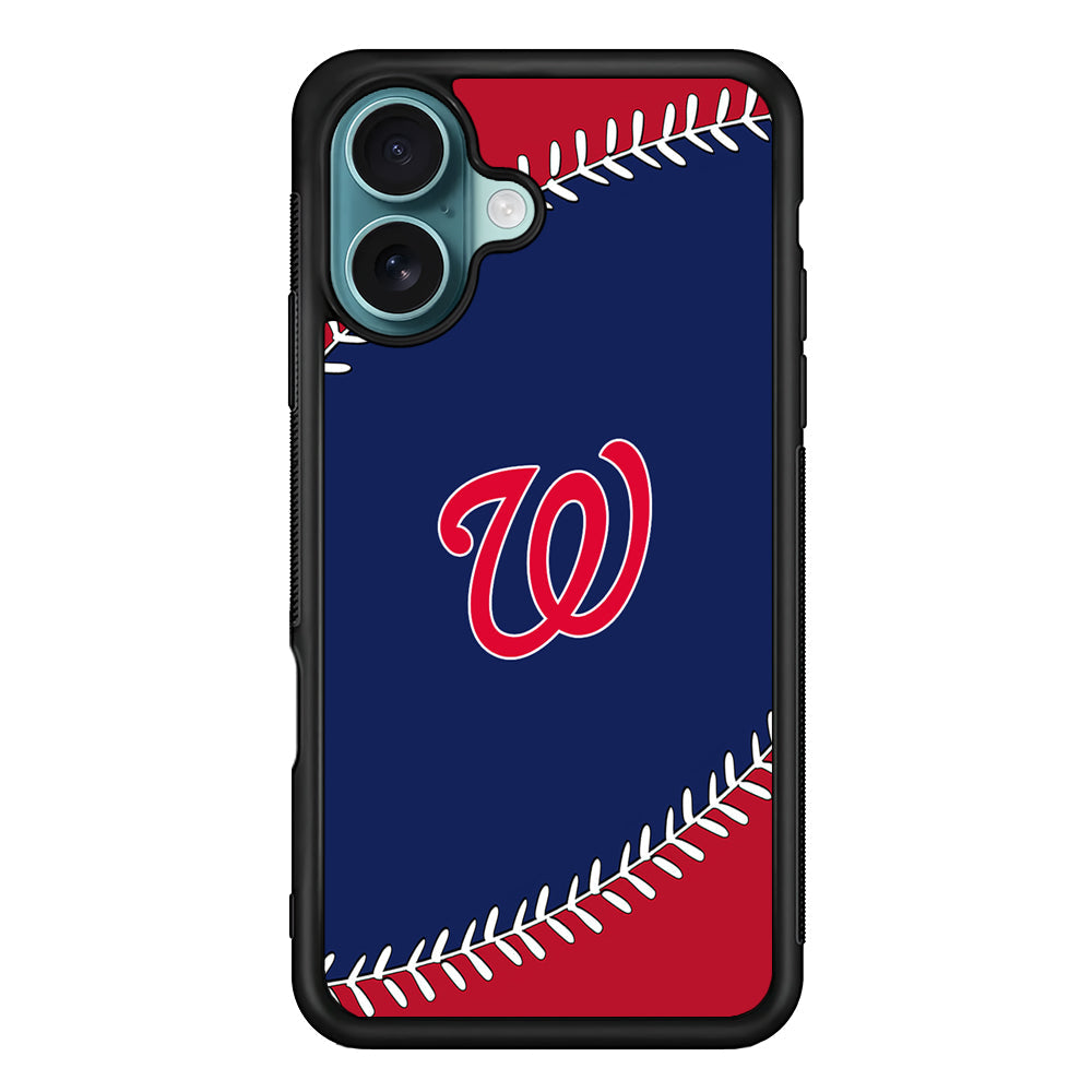 MLB Washington Nationals Logo iPhone 16 Plus Case - Xtracase